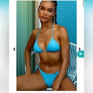 Luli Fama | Starlight Blue Bikini Set